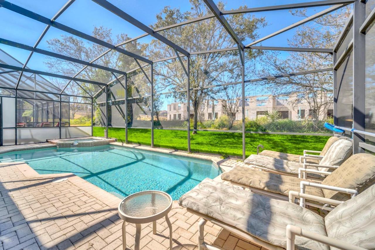 Near Disney! Spacious 5Br Resort Home With Private Pool, Hot Tub And Theater! Орландо Екстериор снимка