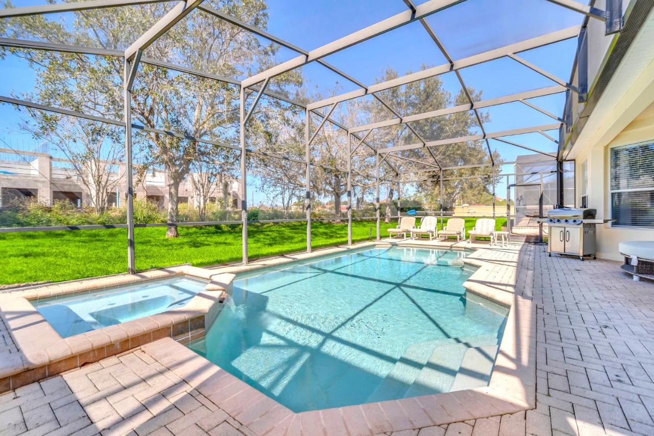 Near Disney! Spacious 5Br Resort Home With Private Pool, Hot Tub And Theater! Орландо Екстериор снимка